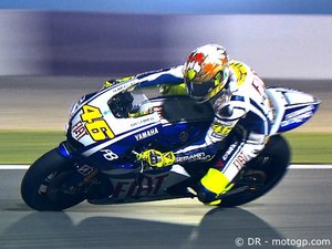MotoGP du Qatar : Rossi veut un décalage horaire