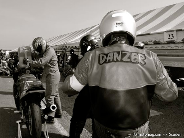 Endurance moto Classic à Carole
