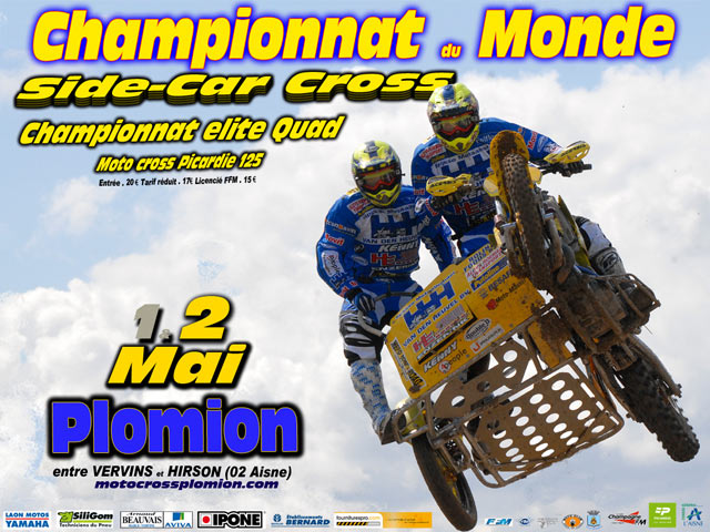 GP de France side-car cross dans l'Aisne les 1er et (...)