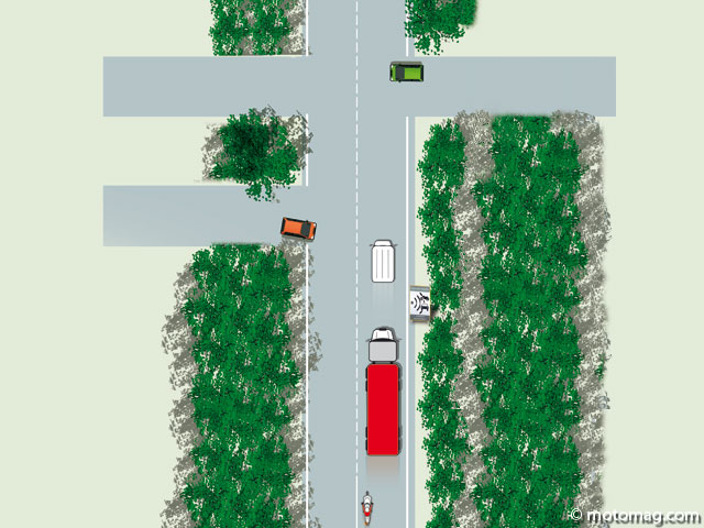 Dépassements à moto, évitez le piège !