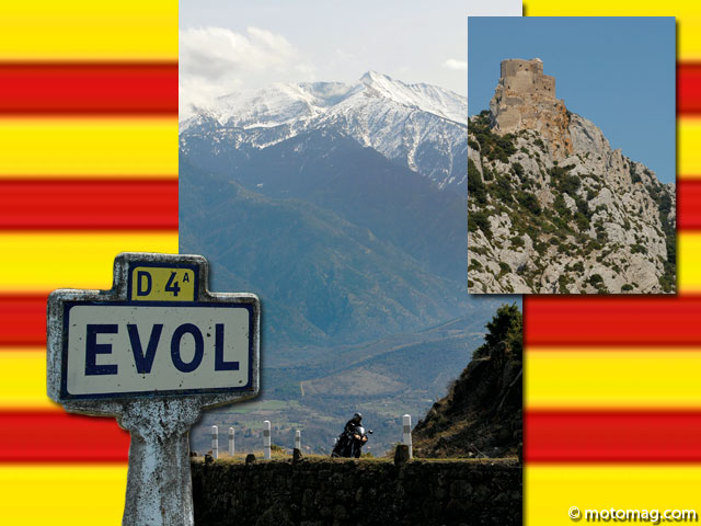 250 km à moto en pays catalan