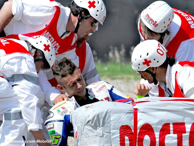 Crash motoGP : seconde opération réussie pour Rossi