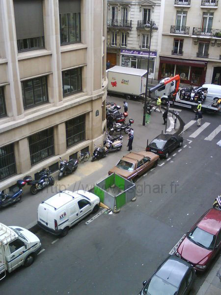 Paris à moto : la fourrière frappe encore !