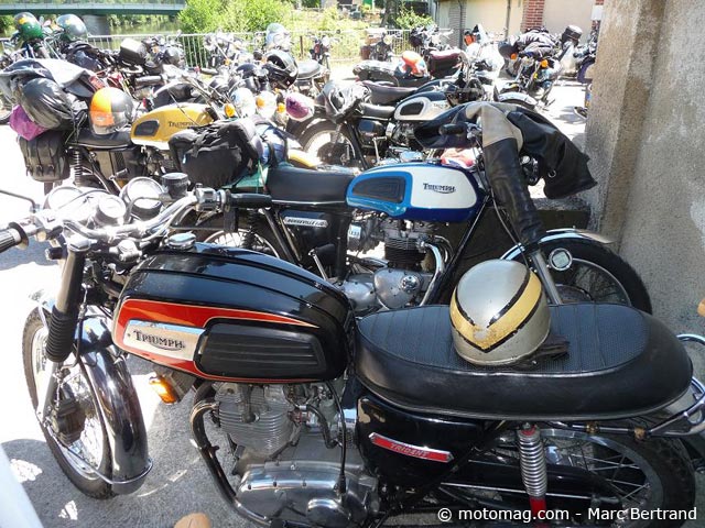 Moto rétro : 3e édition du British Bikes Days à Fréteval (...)