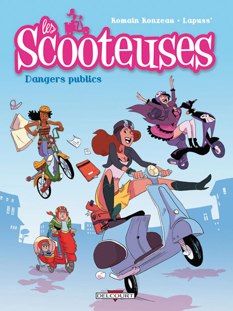 Une BD girlie : « Les Scooteuses »