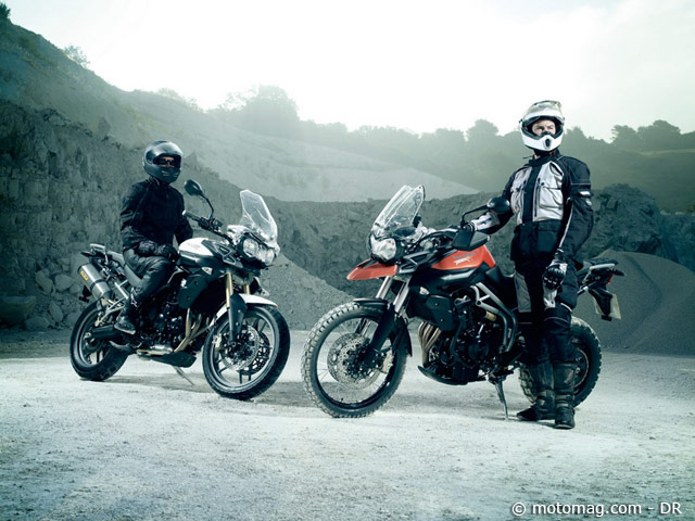 Nouveautés 2011 : Triumph 800 Tiger et 800 XC