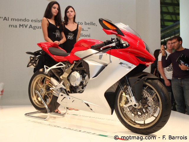 La MV Agusta F3 élue la plus belle moto de Milan