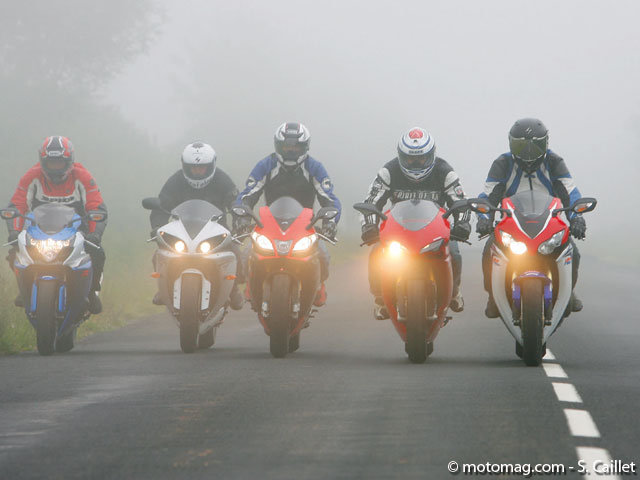 Conseil pour rouler dans le brouillard à moto