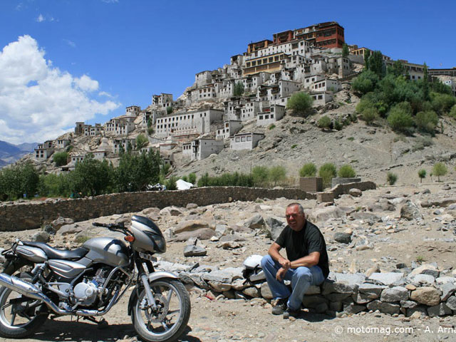 Manif moto au Tibet