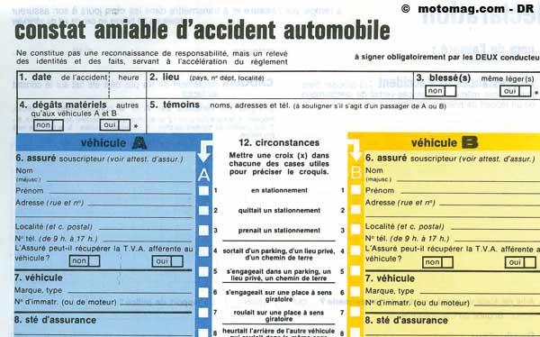 Comment rédiger un constat amiable lors d'un accident de…