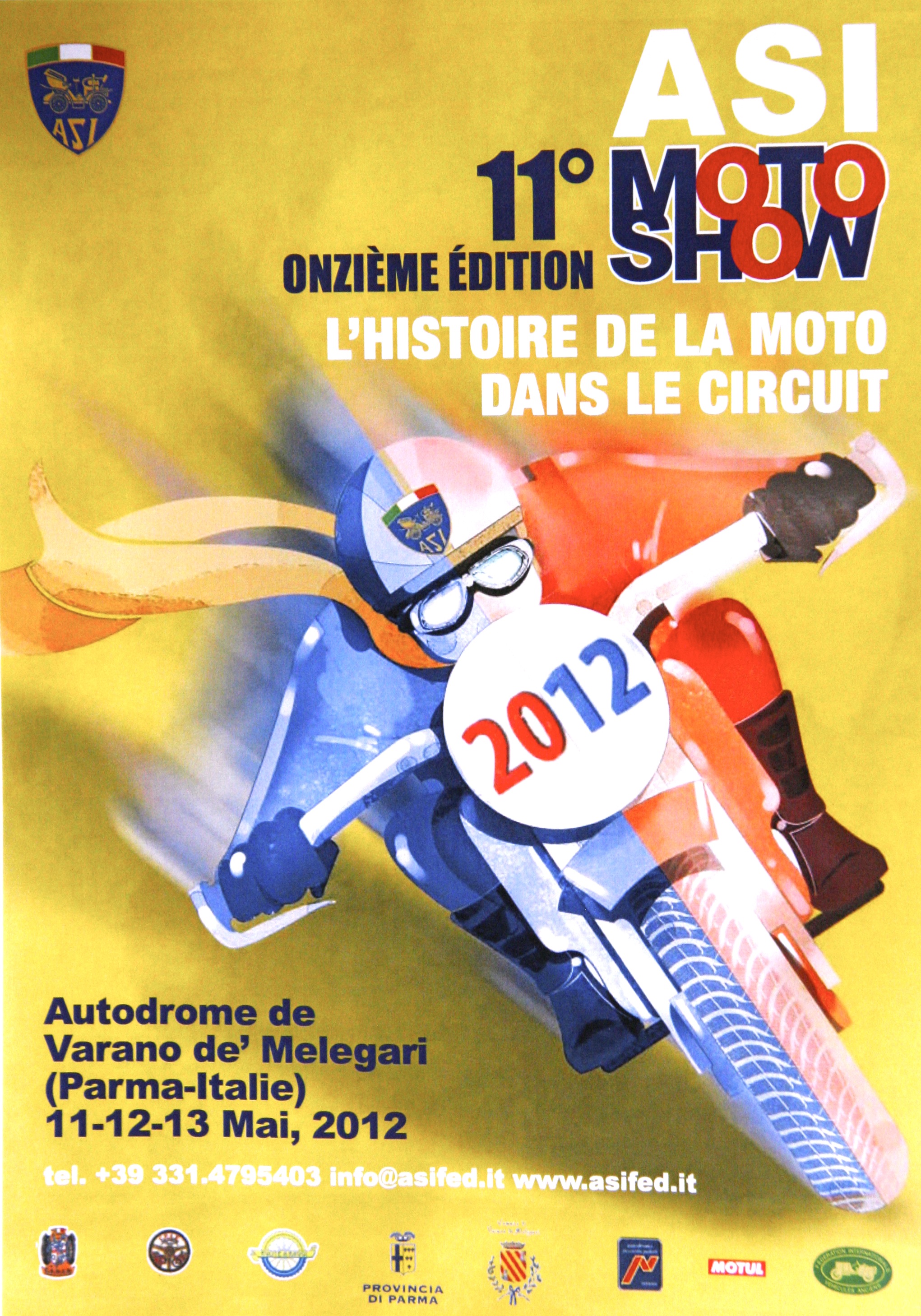 Motos anciennes en Italie le 11e ASI Moto Show