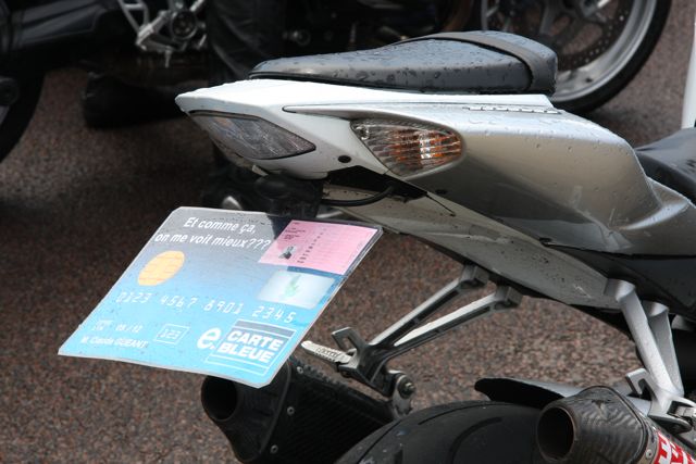 Autocollant Plaque D Immatriculation Anti Radar Plaque Anti Radar Moto