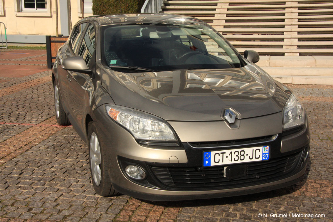 Comment repérer la Renault Megane avec radar embarqué ?