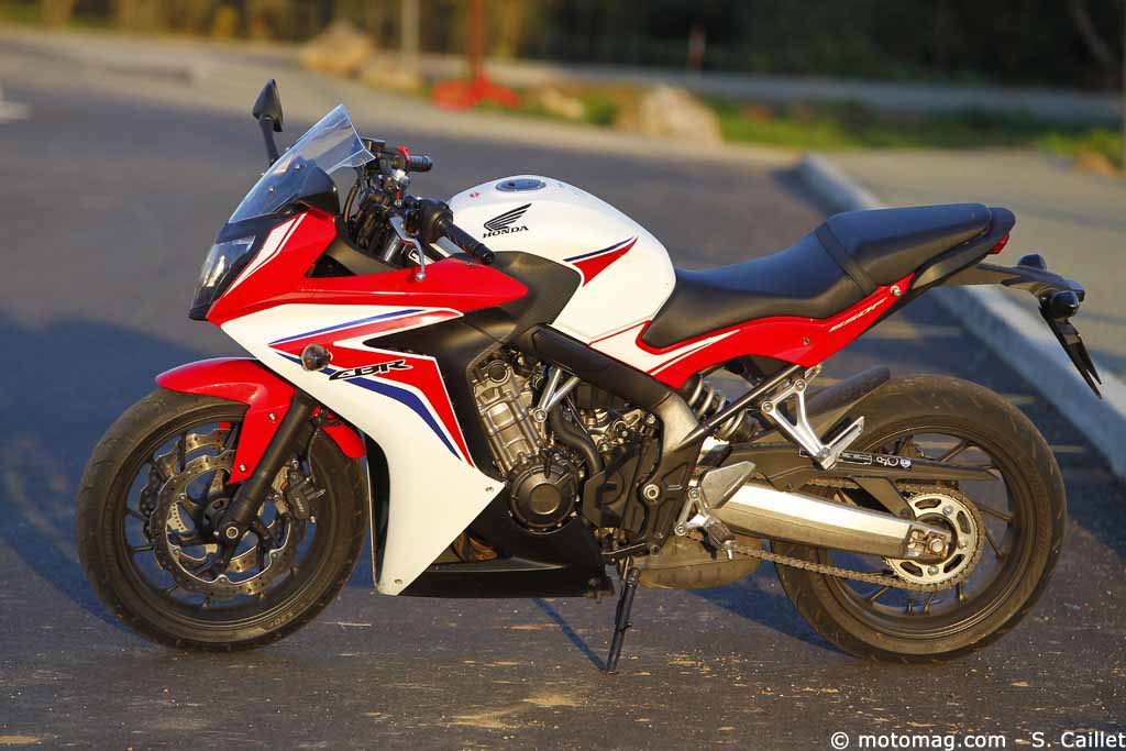 Essai Honda CBR 650 F lair de rien 