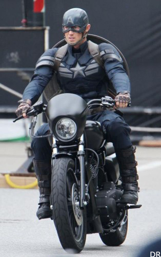 captain america harley davidson street 750