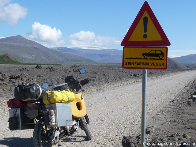 islande road trip moto