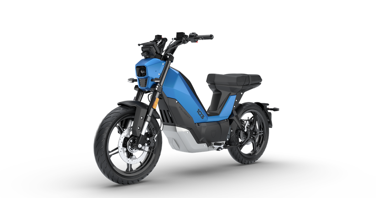 Peugeot officialise son premier 103 Ã©lectrique !