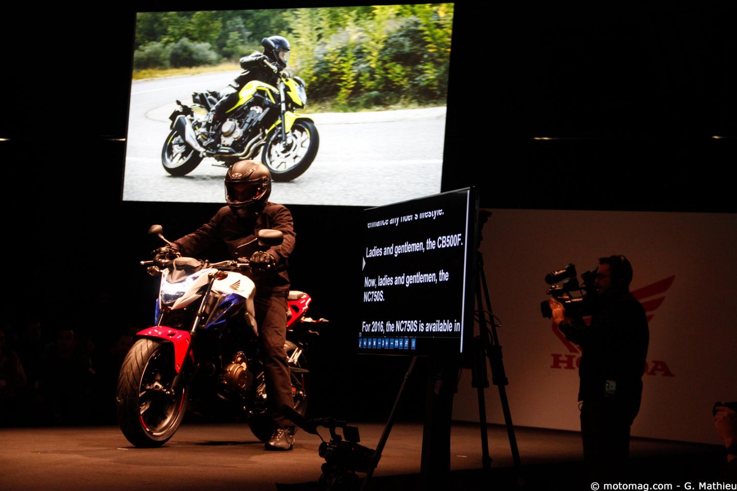 Nouveautés moto 2016 : Honda CB 500 X et CB 500 (...)
