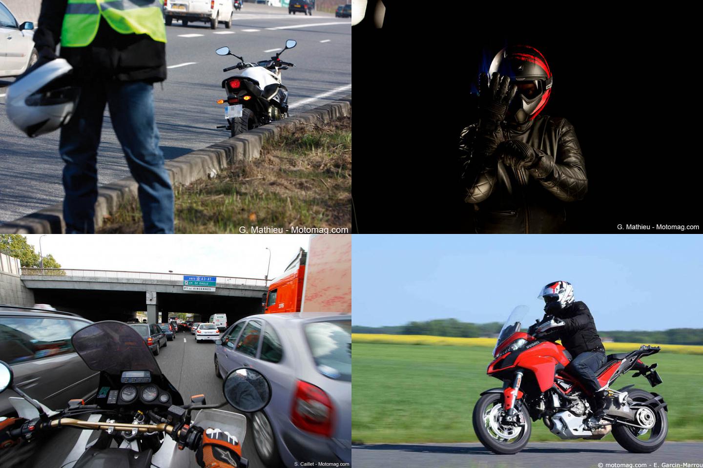 Mesures visant les motards : la Sécurité Routière met le (...)