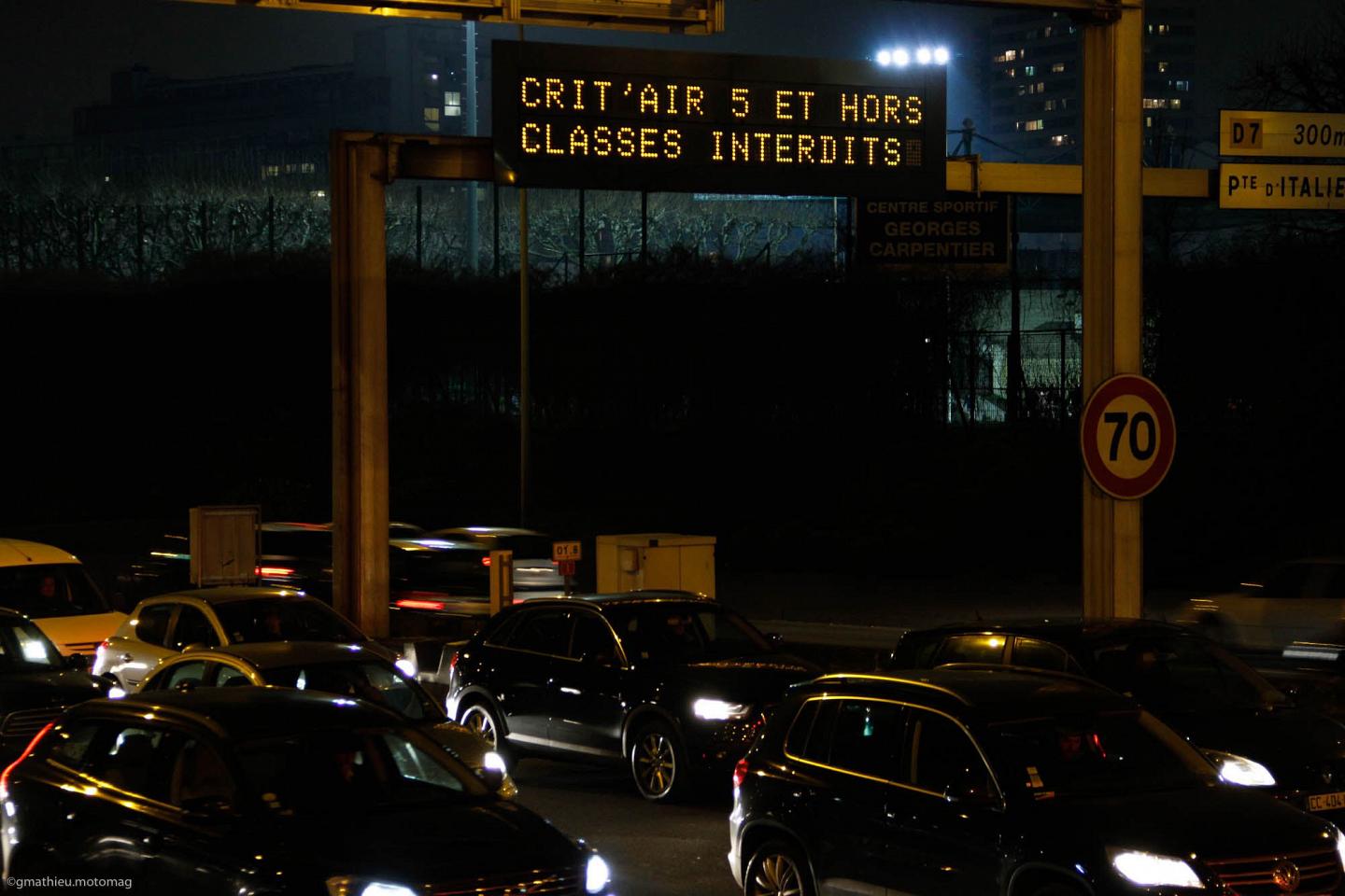 Pic de pollution : Paris et les villes alentour (...)