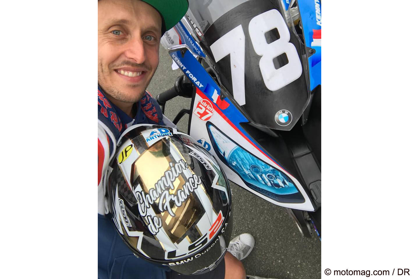Kenny Foray devient champion de France 2017