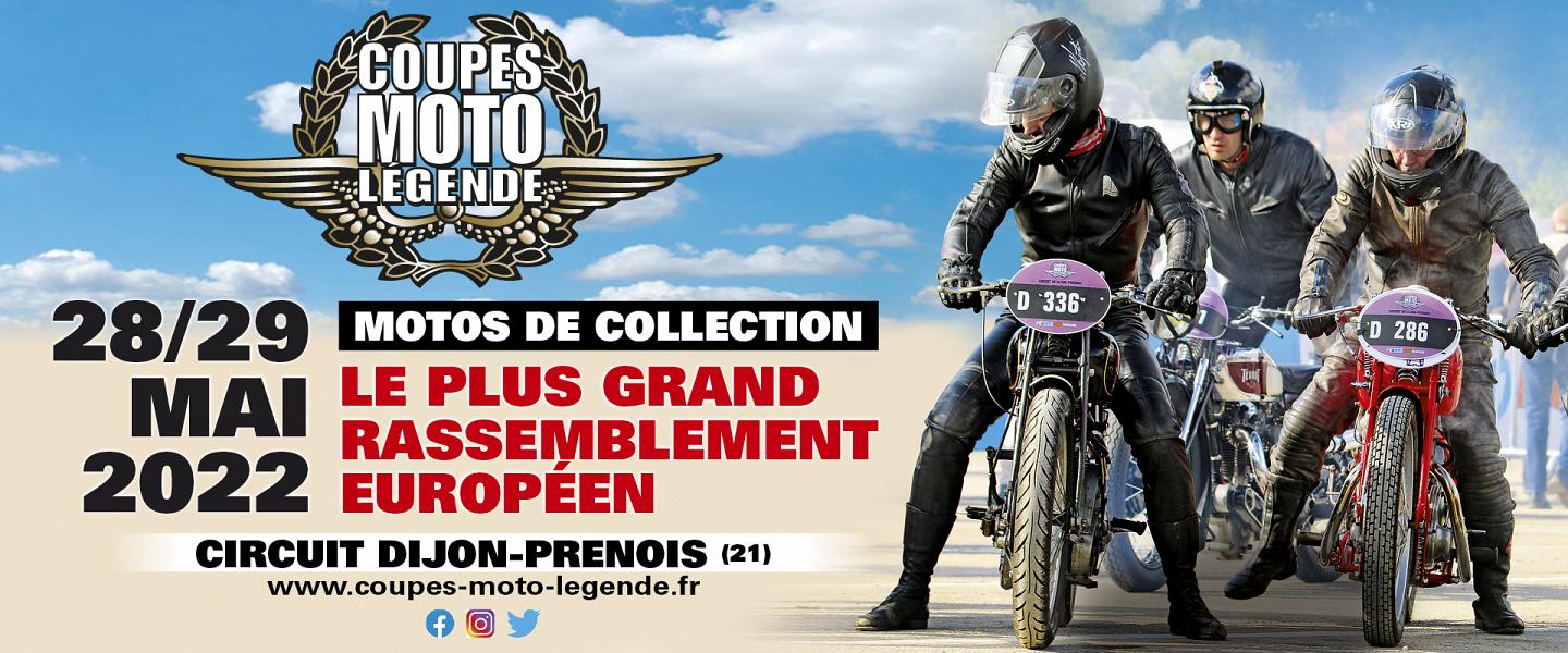 Coupes Moto Légende : la 28ème édition se déroulera ce (...)