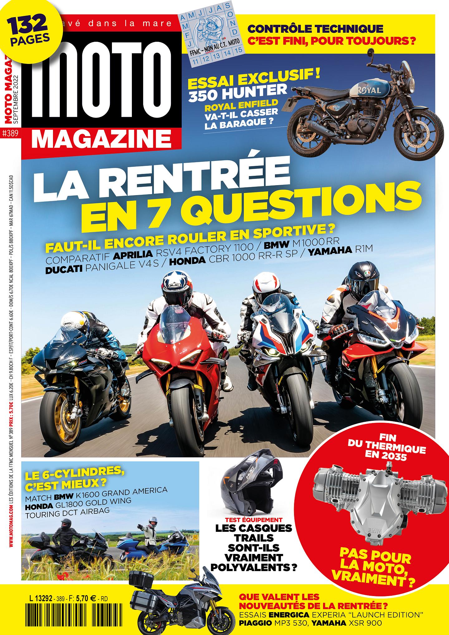 Moto Magazine n°389 est en kiosque !
