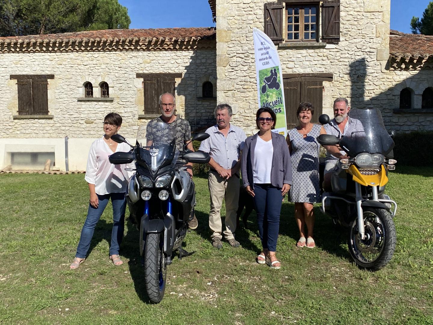 Le réseau « Relais accueil motards » du Gers accueille un (...)
