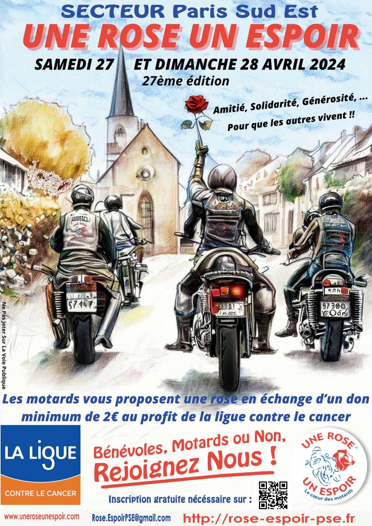 Week-end national “Une Rose, Un Espoir” les 27 et 28 (...)