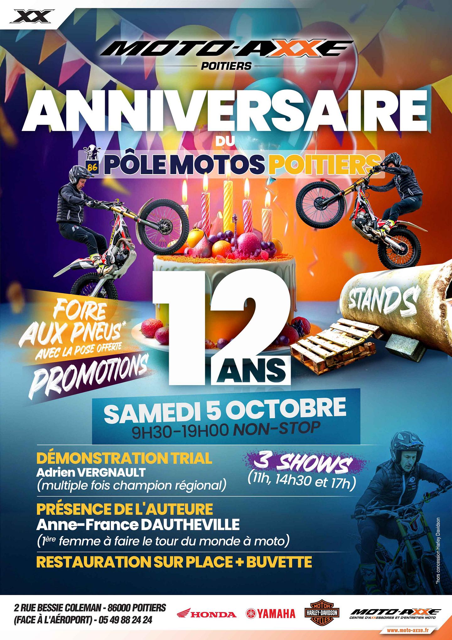 anniversaire du pole motos