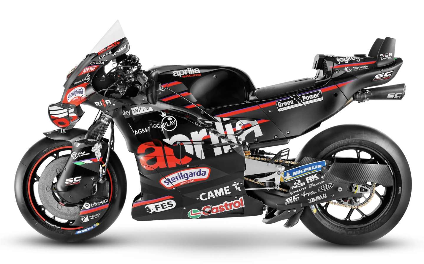 MotoGP : les premières images de l'Aprilia RS-GP25 (...)
