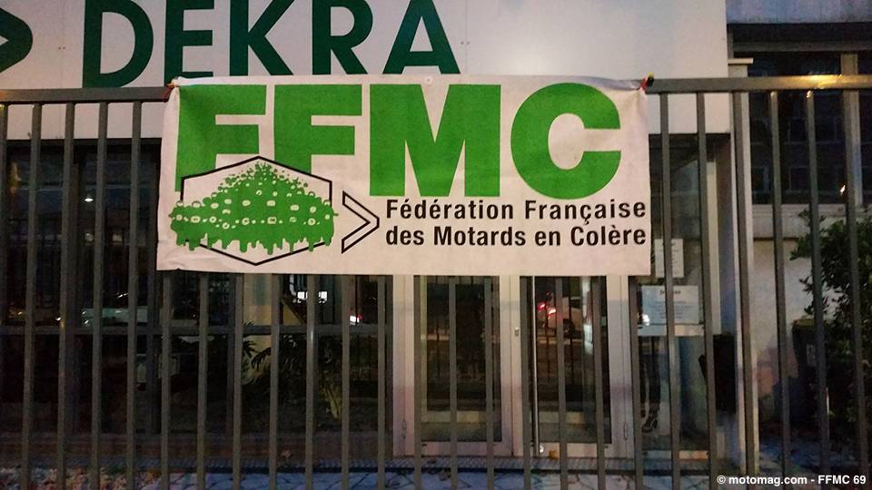 Rhône : les motards bloquent le centre de contrôle (...)