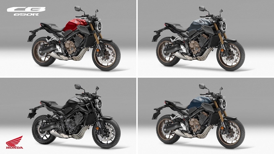 Honda CB650R et CBR650R : les nouveaux coloris (...)