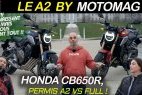 [VIDEO] La Honda CB650R pour débuter en A2