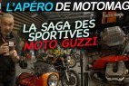 Les sportives Moto Guzzi : un apéro avec Motomag