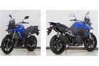 Une Suzuki V-Strom 800 standard à l'approche (...)
