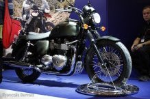 Milan - Nouveauté moto : Triumph T100 "Steve (...)