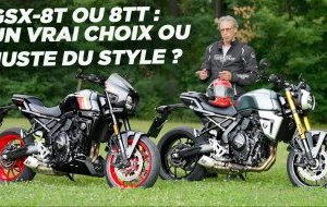 Essai Suzuki GSX-8T et GSX-8TT 2026