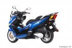 Daelim Steezer 125 : bien équipé