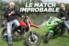 Ducati Hypermotard 698 VS Kawasaki ZX-4RR : le duel de (...)