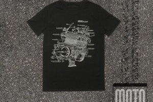 T-shirt moto "Coeur de motard" CB 750 (...)