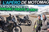 Le tour du monde en Kawasaki Versys-X 300 : un apéro (...)