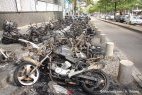 Incendie : 52 motos et scooters carbonisés à Paris, la (...)