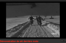 Neige et moto : une démonstration de ski un peu spéciale (...)