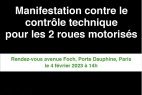 Contrôle technique moto : nouvelle manifestation FFMC le (...)