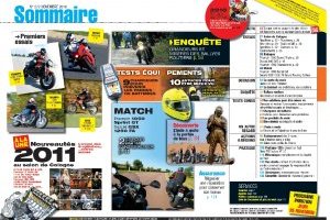 Moto Magazine n° 272 - novembre 2010 : sommaire