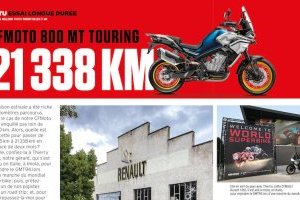 Moto Magazine 401 essai longue durée CFMoto 800 MT (...)