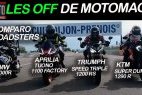 Les OFF de Motomag : comparatif roadsters sportifs