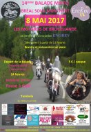 Balade moto solidaire à Bréal-sous-Montfort (35)