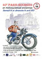 40e balade Paris-Bourges en moto ancienne